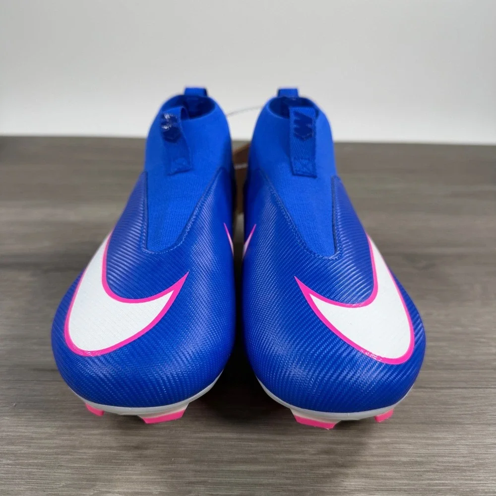 Nike Youth Air Zoom Superfly 10 Academy Blue Soccer Cleats FQ8304-446 Size 6Y